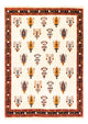 Perský Gabbeh Koberec 215x152cm - Perserteppich Wollteppich
