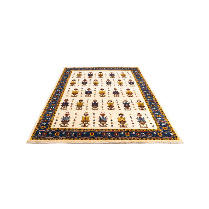 Perský Gabbeh Koberec 154x221cm - Perserteppich Wollteppich