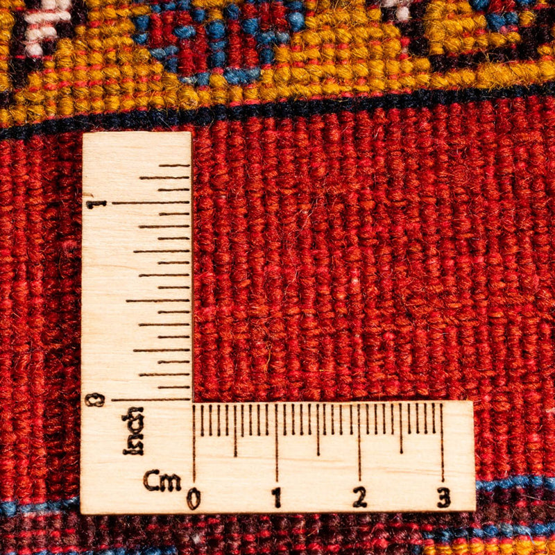 Perský Gabbeh Koberec 150x213cm - Perserteppich Wollteppich - oranžová