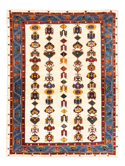 Perský Gabbeh Koberec 145x194cm - Perserteppich Wollteppich