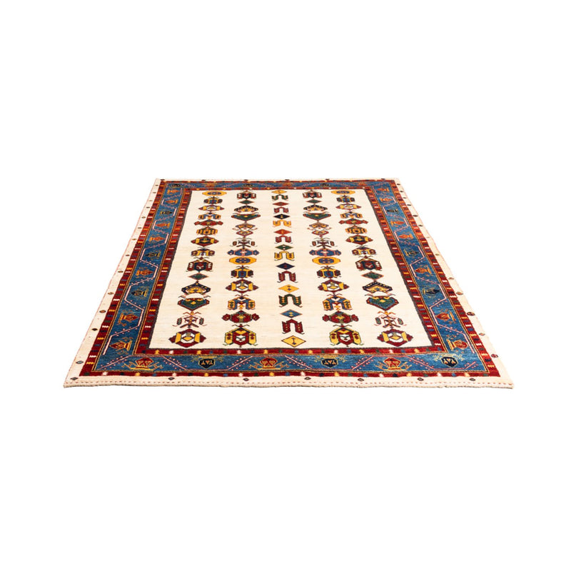 Perský Gabbeh Koberec 145x194cm - Perserteppich Wollteppich