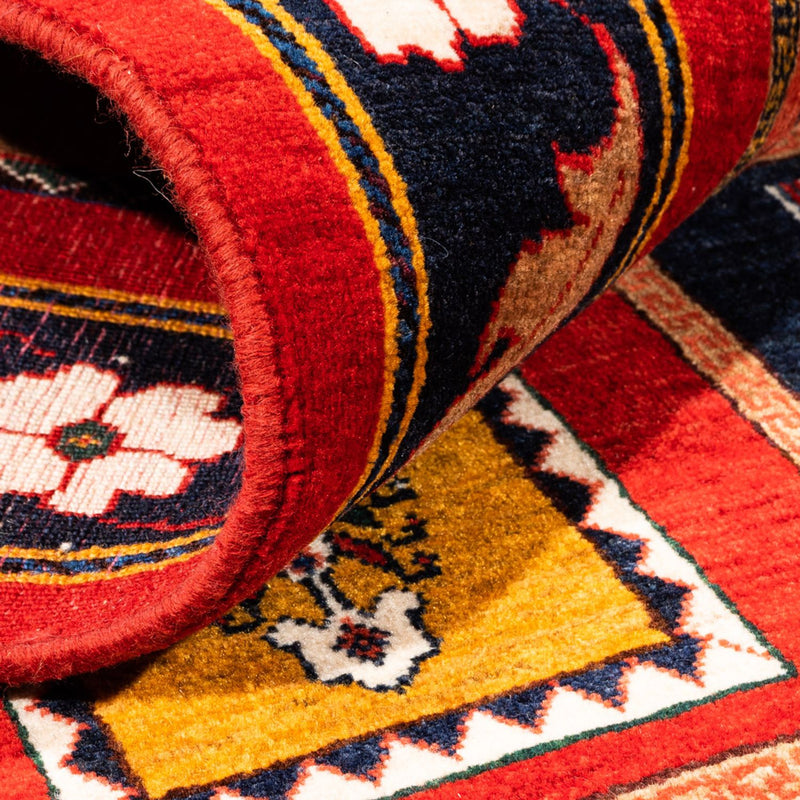 Gabbeh Koberec - Perský - 196 x 118 cm - vícebarevné