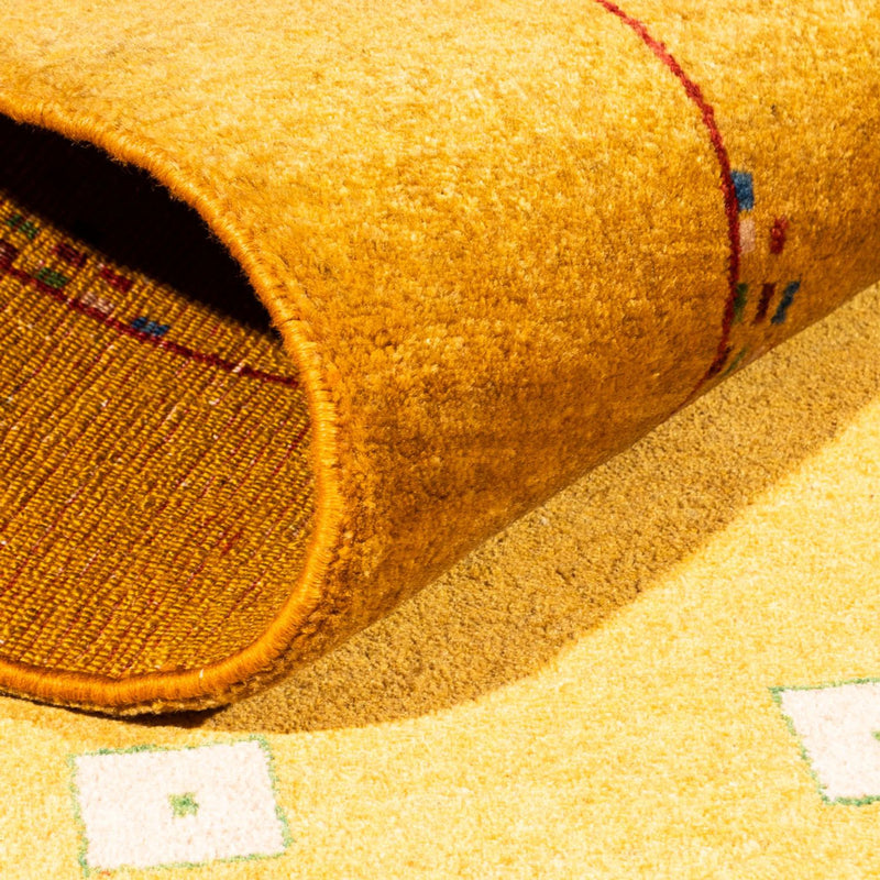 Läufer Gabbeh - Perser - 204 x 84 cm - gold