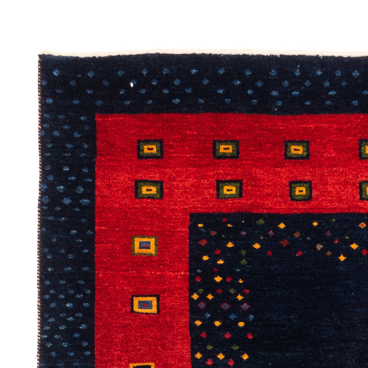 Perský Gabbeh Koberec 123x176cm - Perserteppich Wollteppich