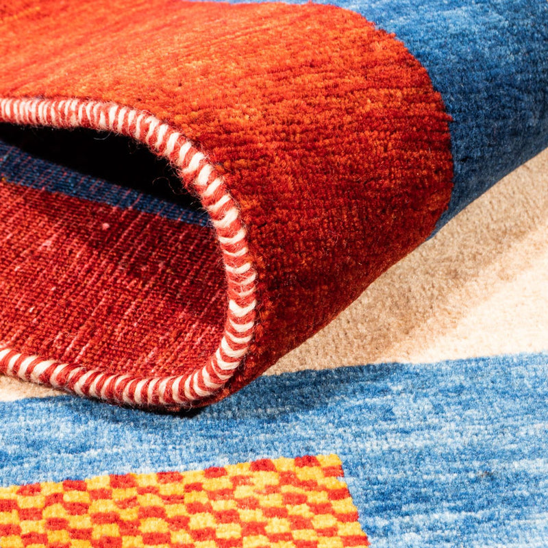 Perský Gabbeh Koberec 102x152cm - Perserteppich Wollteppich