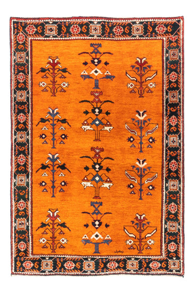 Perský Gabbeh Koberec 106x150cm - Perserteppich Wollteppich