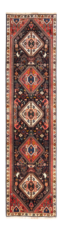 Runner Perský koberec - Nomádský - 297 x 74 cm - tmavě modrá – product image