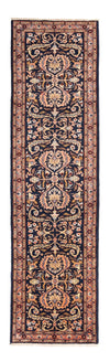 Hamadan Koberec 78x288cm - Perský koberec - Běhoun / Tmavě modrá / 78 x 288 cm Běhoun
