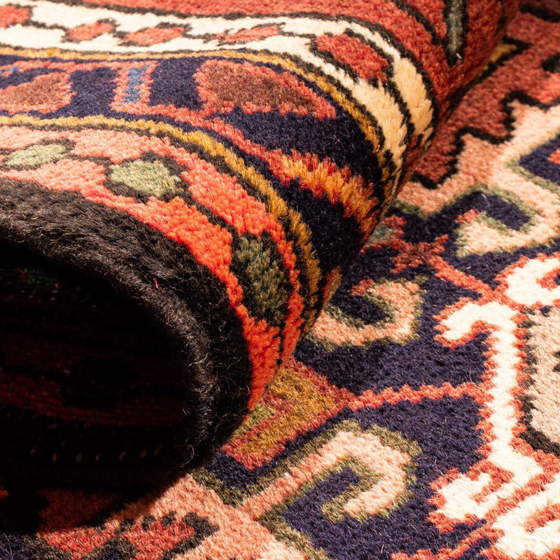 Runner Perský koberec - Nomádský - 292 x 75 cm - červená