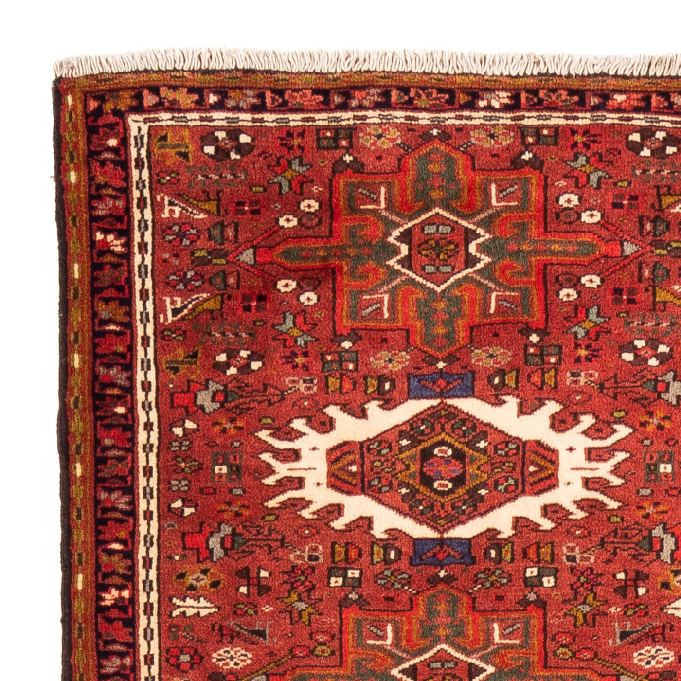 Runner Perský koberec - Nomádský - 314 x 80 cm - červená