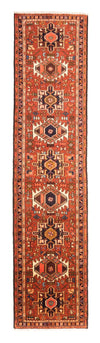 Qaraja Koberec 70x283cm - Perský koberec - Běhoun / Červená / 70 x 283 cm Běhoun