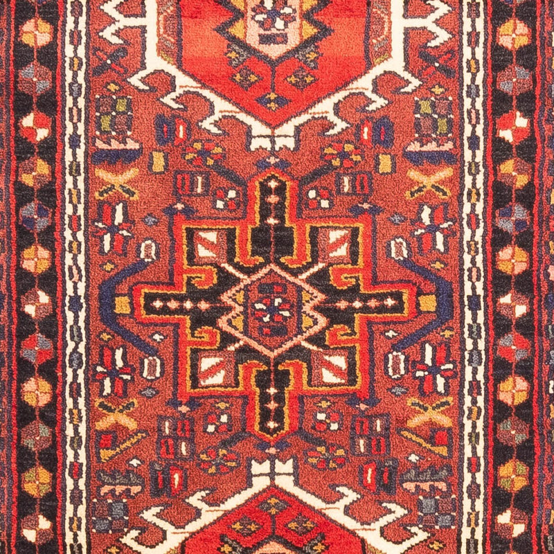 Runner Perský koberec - Nomádský - 296 x 66 cm - červená