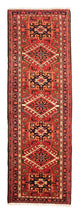 Runner Perský koberec - Nomádský - 202 x 62 cm - červená