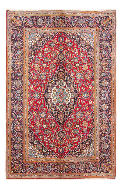 Kashan Koberec 194x288cm - Perský koberec - červená