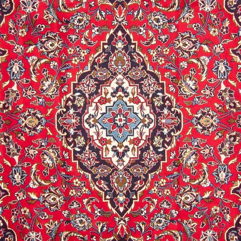 Kashan Koberec 194x292cm - Perský koberec - červená