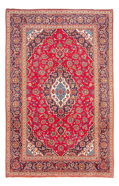 Kashan Koberec 196x295cm - Perský koberec - červená