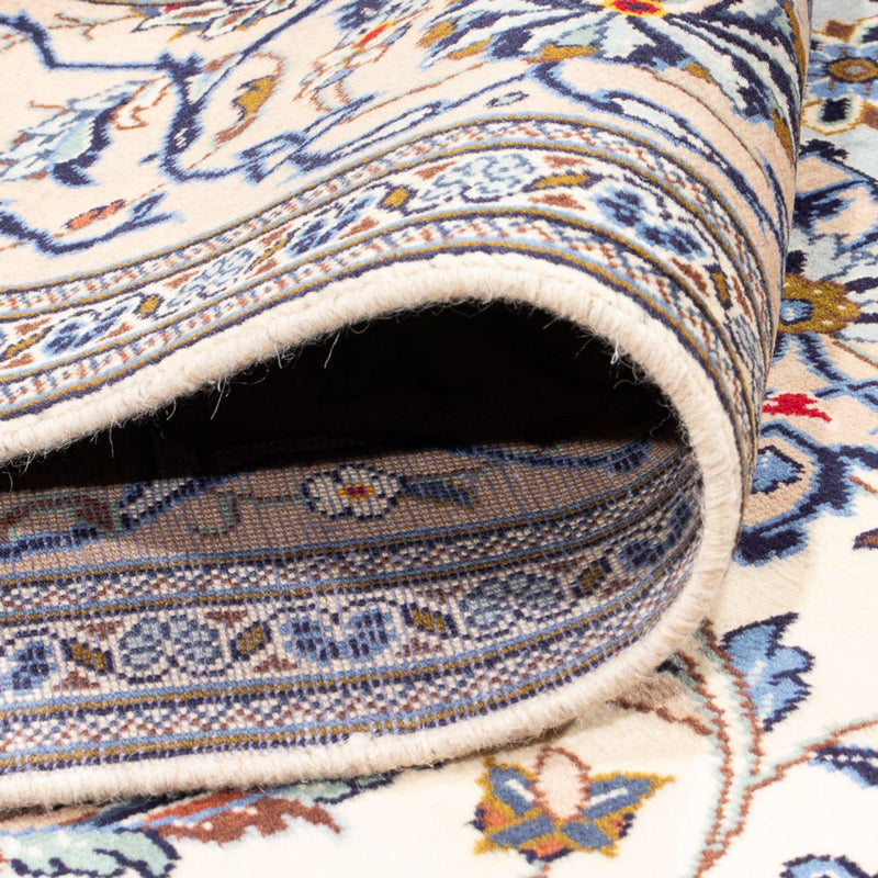 Kashan Koberec 192x306cm - Perský koberec - krémová