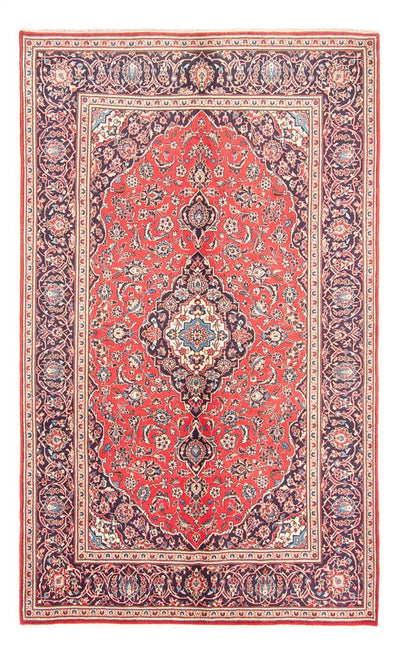 Kashan Koberec 198x309cm - Perský koberec - červená