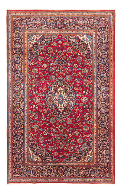Kashan Koberec 200x307cm - Perský koberec - červená
