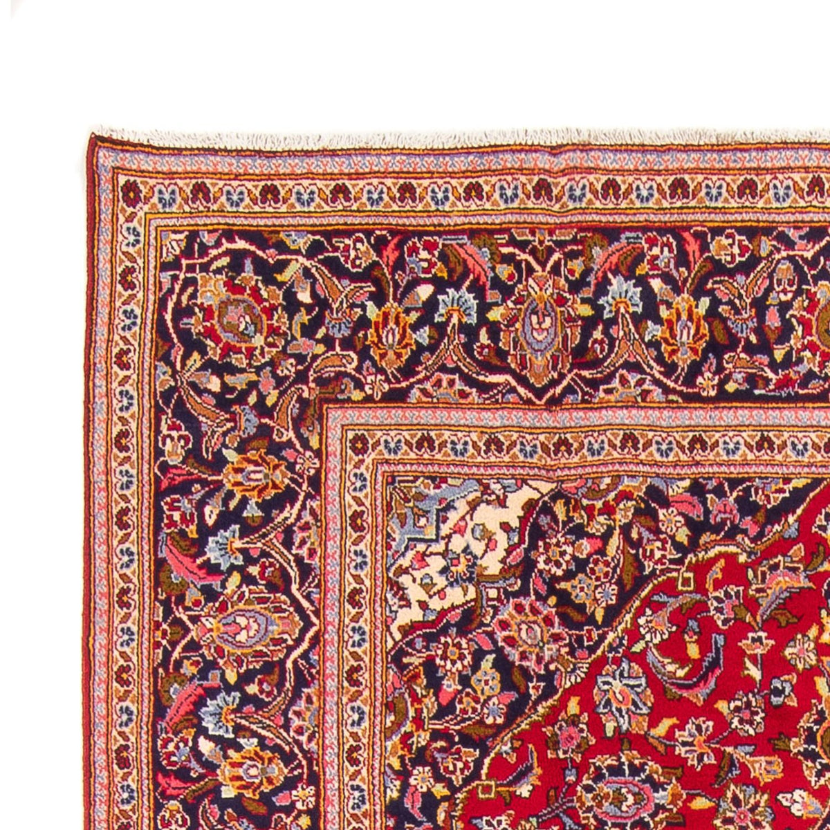 Kashan Koberec 205x305cm - Perský koberec - červená