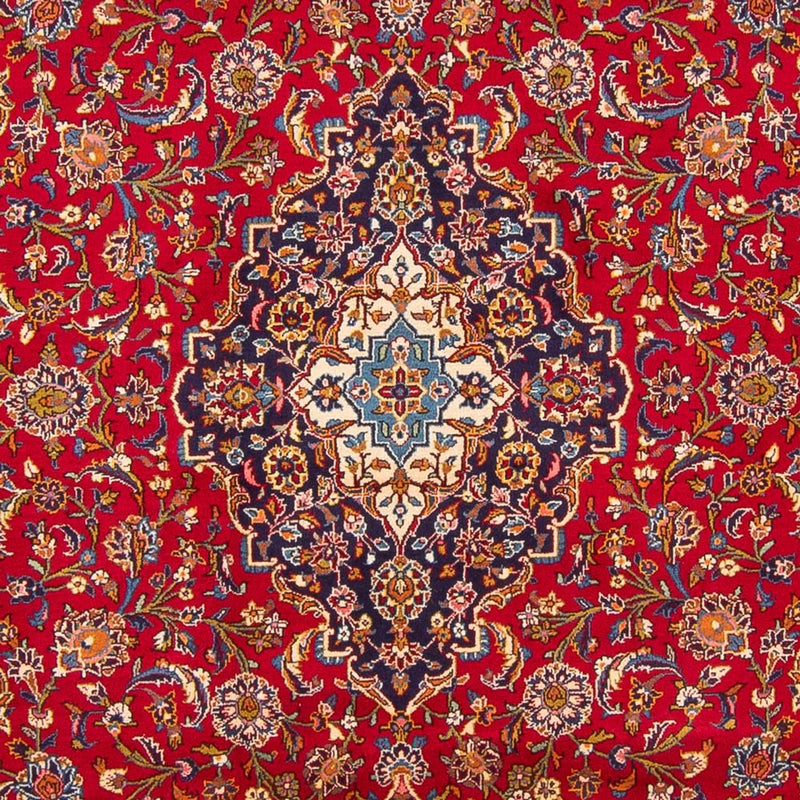 Kashan Koberec 242x343cm - Perský koberec - červená