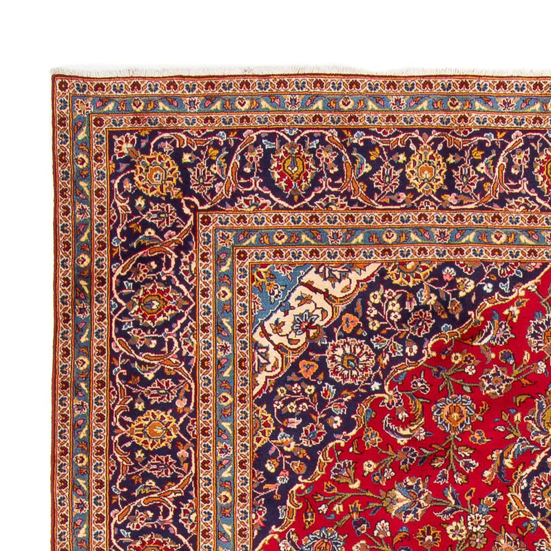 Kashan Koberec 242x343cm - Perský koberec - červená