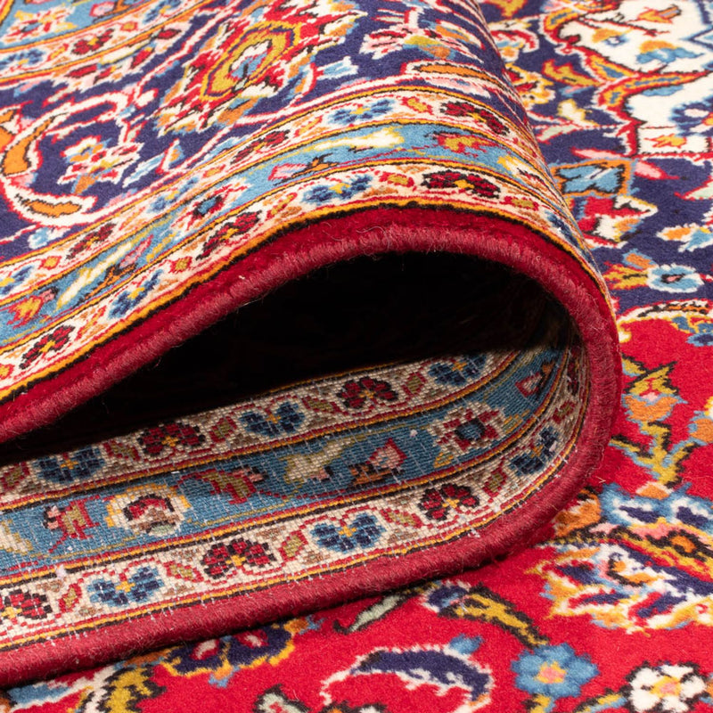 Kashan Koberec 242x343cm - Perský koberec - červená