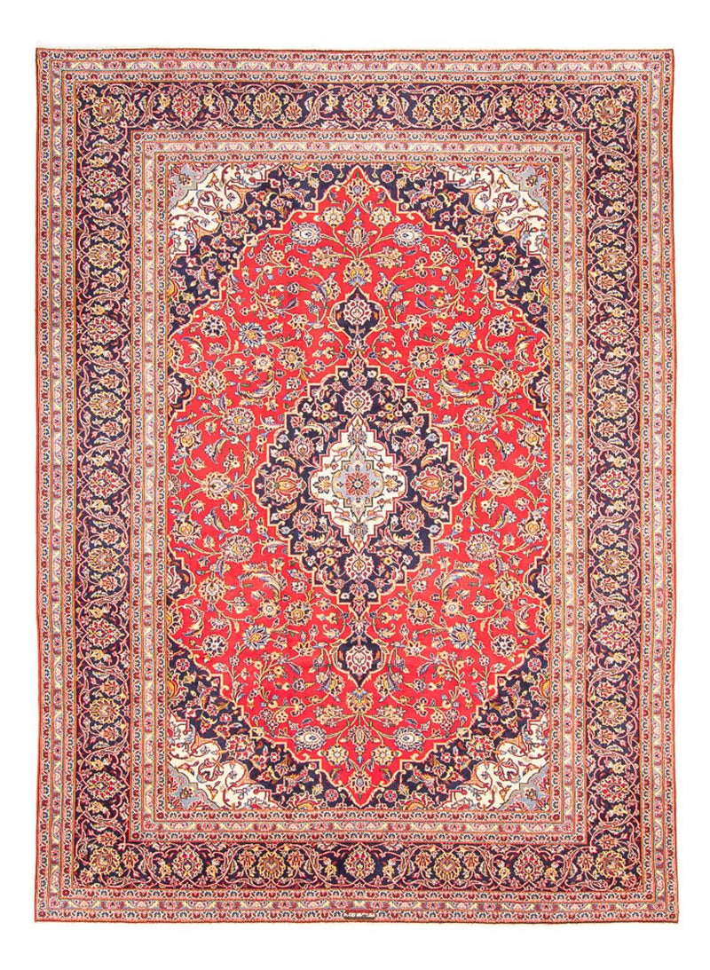 Kashan Koberec 244x345cm - Perský koberec - červená