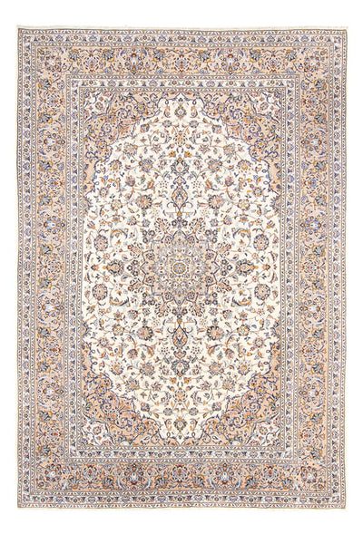 Kashan Koberec 240x356cm - Perský koberec - krémová