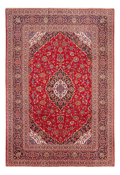 Kashan Koberec 243x352cm - Perský koberec - červená