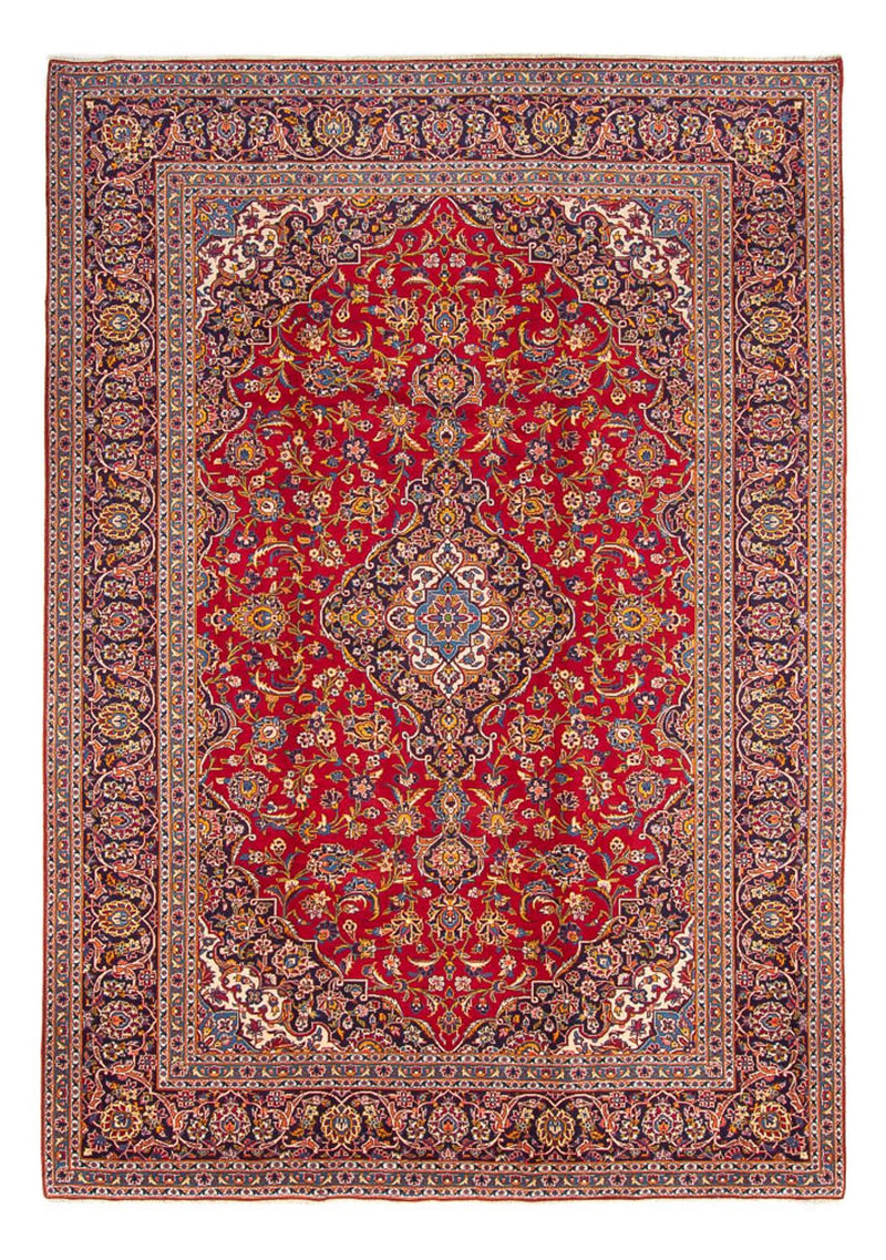 Kashan Koberec 260x365cm - Perský koberec - červená