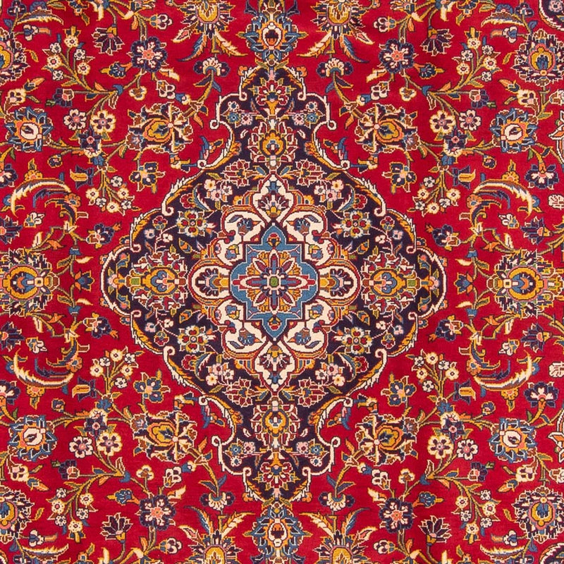 Kashan Koberec 260x365cm - Perský koberec - červená