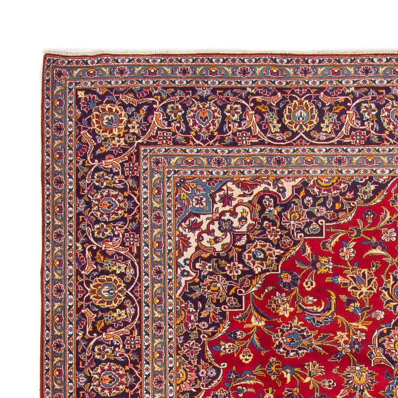 Kashan Koberec 260x365cm - Perský koberec - červená