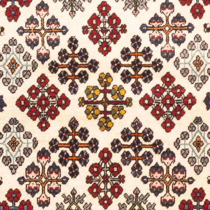 Runner Perský koberec - Nomádský - 155 x 68 cm - krémová