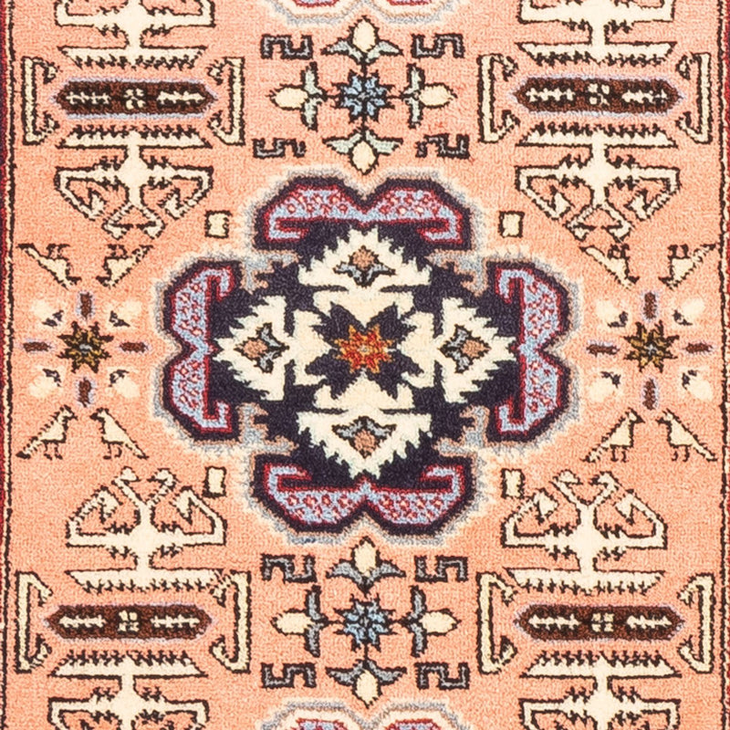 Runner Perský koberec - Nomádský - 185 x 64 cm - lososová