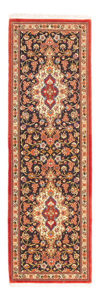 Runner Perský koberec - Ghom - 203 x 65 cm - tmavě modrá – product image