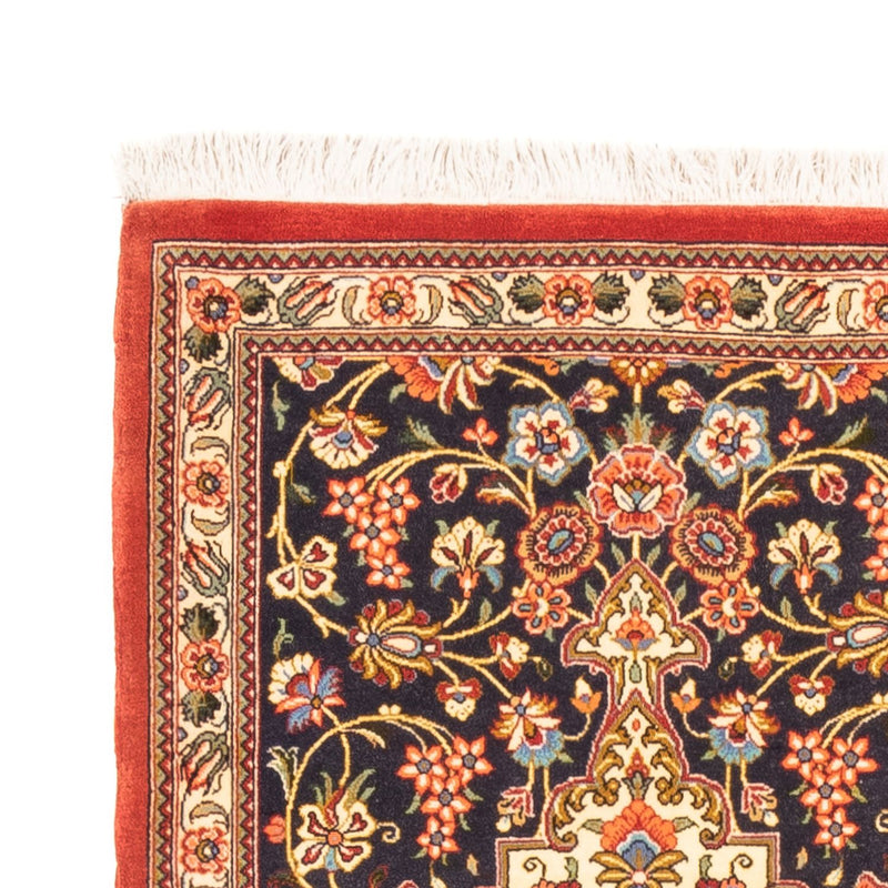 Runner Perský koberec - Ghom - 203 x 65 cm - tmavě modrá