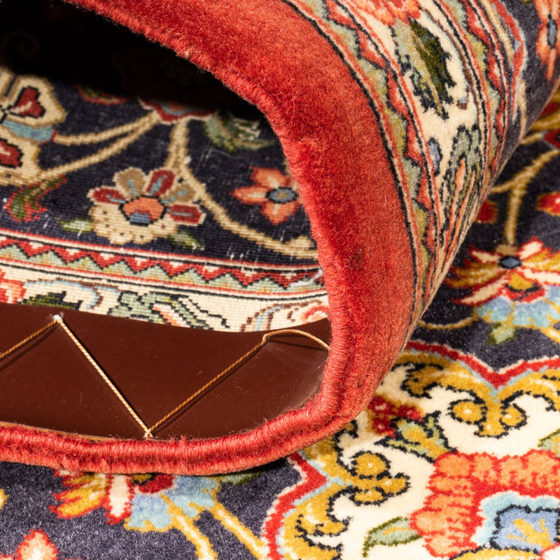 Runner Perský koberec - Ghom - 203 x 65 cm - tmavě modrá