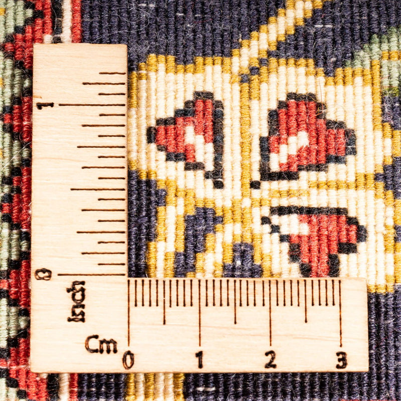 Runner Perský koberec - Ghom - 203 x 65 cm - tmavě modrá