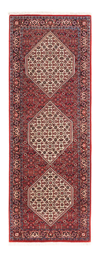 Runner Perský koberec - Bijar - Královský - 211 x 77 cm - červená – product image