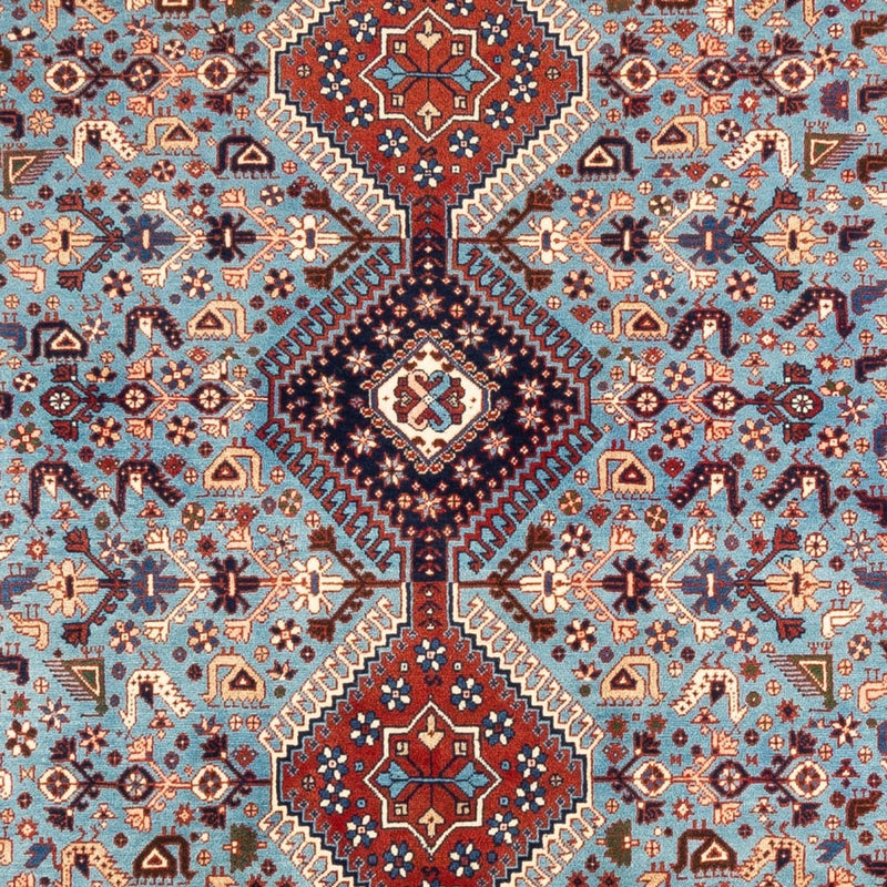 Perský koberec - Nomádský - 253 x 172 cm - světle modrá