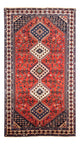 Runner Perský koberec - Nomádský - 250 x 148 cm - červená