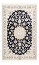 Perský koberec - Nain - Premium - 154 x 104 cm - tmavě modrá