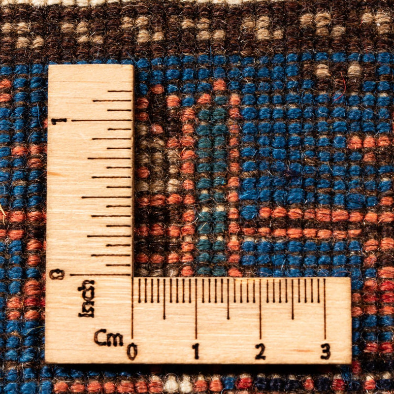 Perserteppich - Nomadic - 238 x 200 cm - dunkelrot