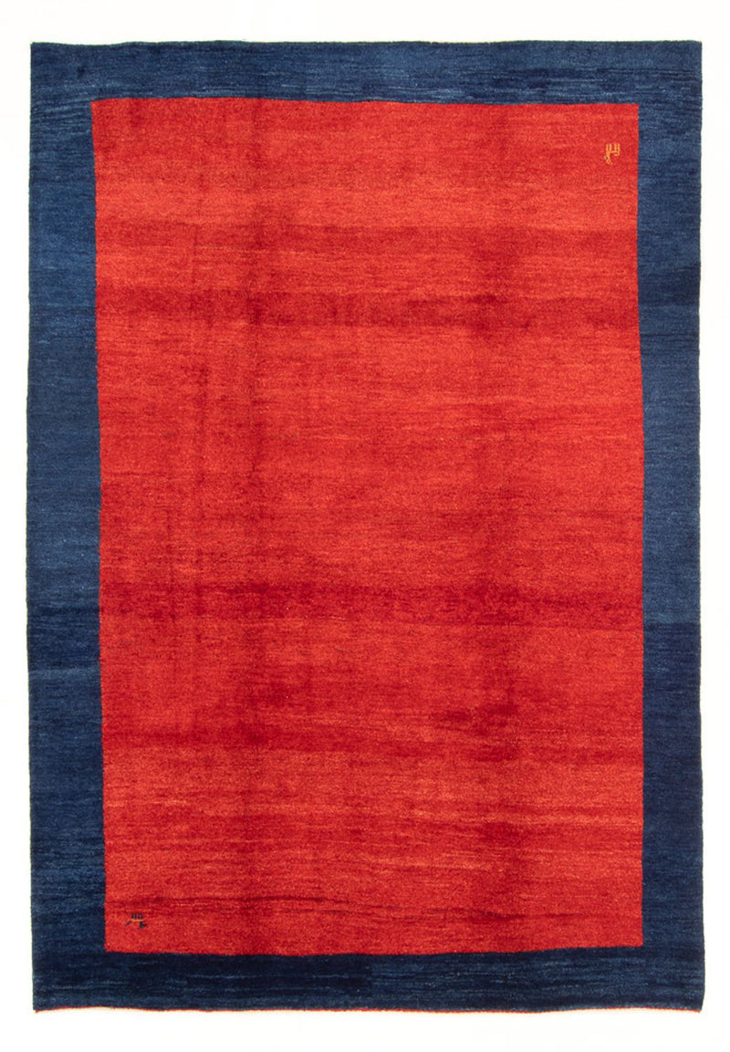 Perský Gabbeh Koberec 205x288cm - Perserteppich Wollteppich - červená
