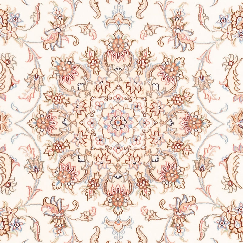 Perský koberec - Tabríz - 178 x 121 cm - krémová