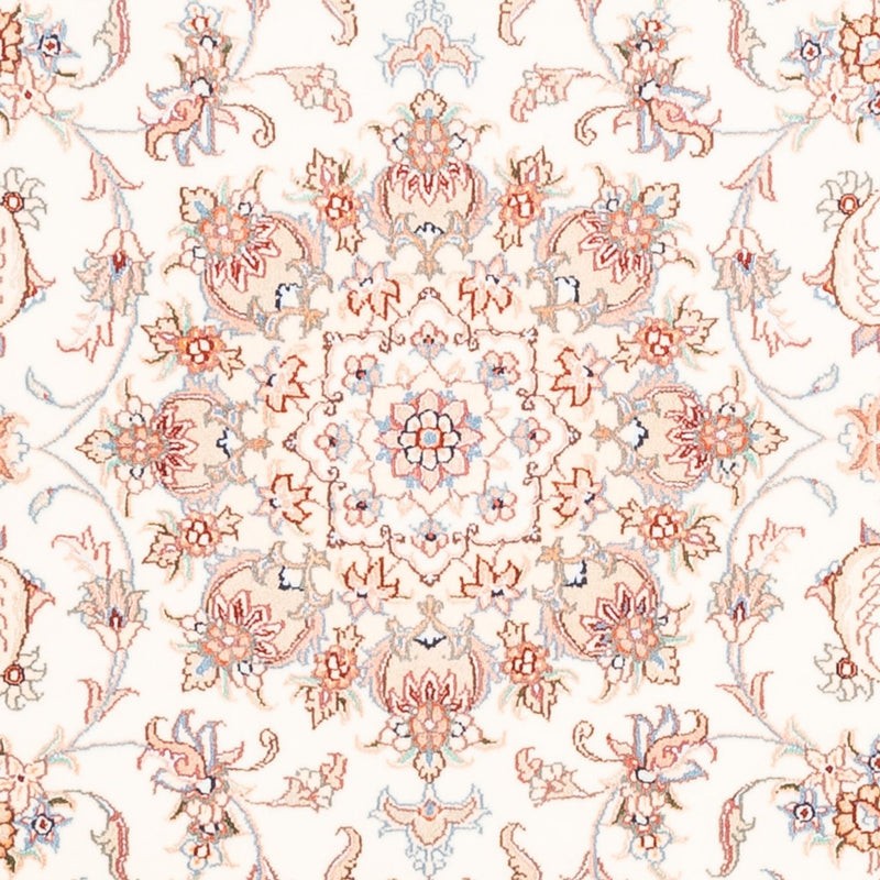 Perský koberec - Tabríz - 176 x 118 cm - krémová