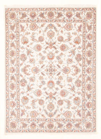 Perský koberec - Tabríz - Královský - 201 x 150 cm - krémová – product image