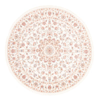 Perský koberec - Tabríz kulatý  - 157 x 151 cm - krémová – product image