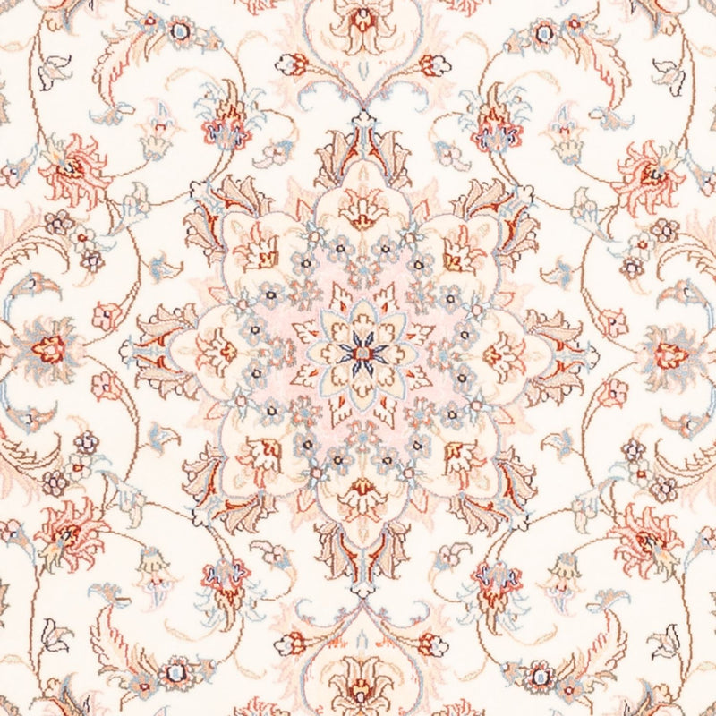 Perský koberec - Tabríz - 157 x 108 cm - krémová